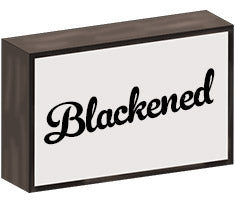 Blackened Metal Light Boxes
