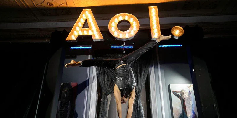 AOL Sign AOL Sign – Light Up Letters by Goodwin & Goodwin, London
