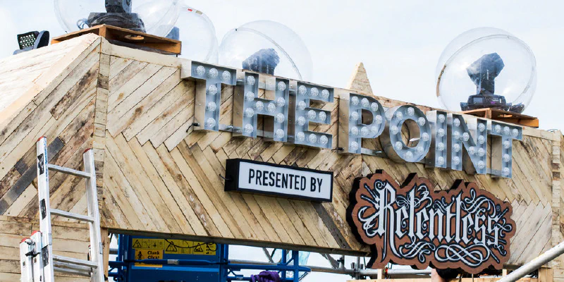 Boardmasters The Point Sign Boardmasters The Point Sign – Light Up Letters by Goodwin & Goodwin, London