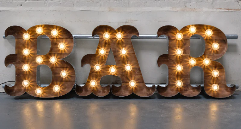 Circus Font light up sign Circus Font light up sign – Light Up Letters by Goodwin & Goodwin, London