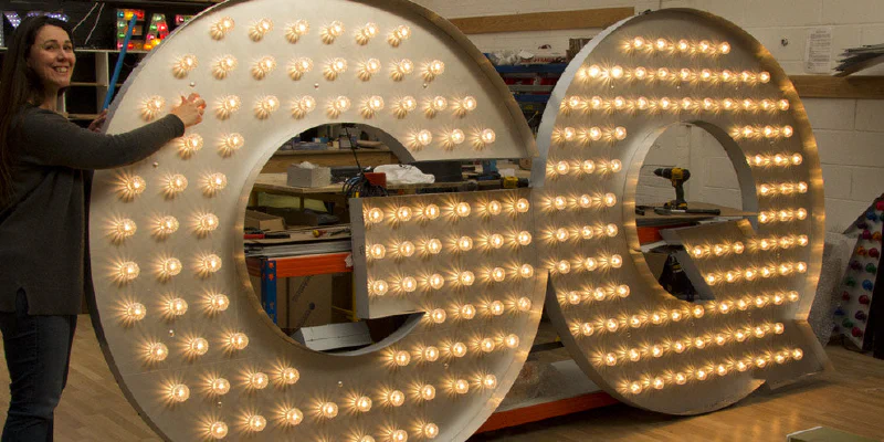 GQ Man of the Year GQ Man of the Year – Light Up Letters by Goodwin & Goodwin, London
