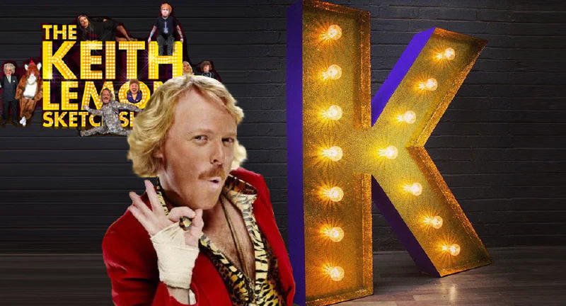 Keith Lemon Sketch Show for ITV Keith Lemon Sketch Show for ITV – Light Up Letters by Goodwin & Goodwin, London