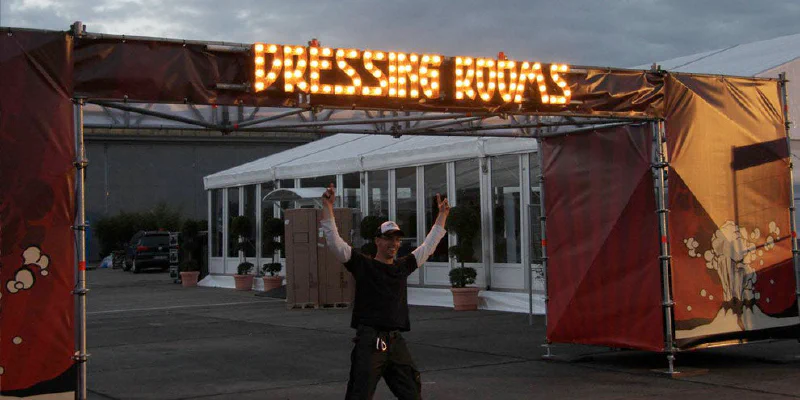 Rock Am Ring Festival, Germany Rock Am Ring Festival, Germany – Light Up Letters by Goodwin & Goodwin, London
