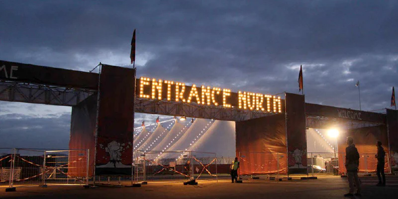 Rock Am Ring Festival, Germany Rock Am Ring Festival, Germany – Light Up Letters by Goodwin & Goodwin, London
