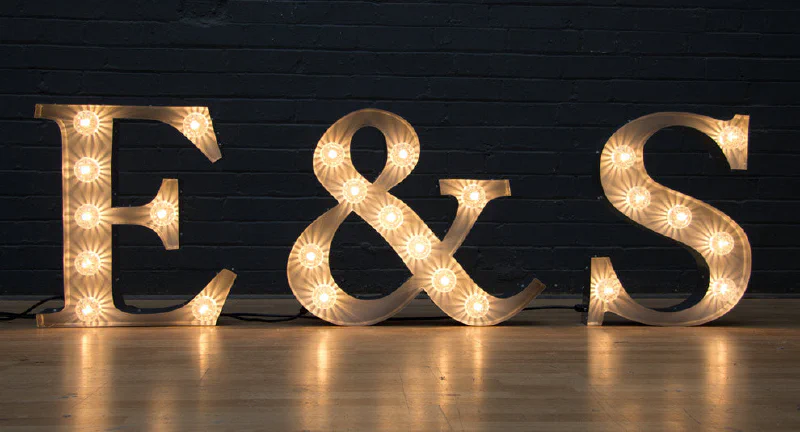 Serif font bulb letters Serif font bulb letters – Light Up Letters by Goodwin & Goodwin, London