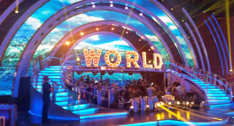 Strictly Come Dancing 'World' Lights Strictly Come Dancing 'World' Lights – Light Up Letters by Goodwin & Goodwin, London