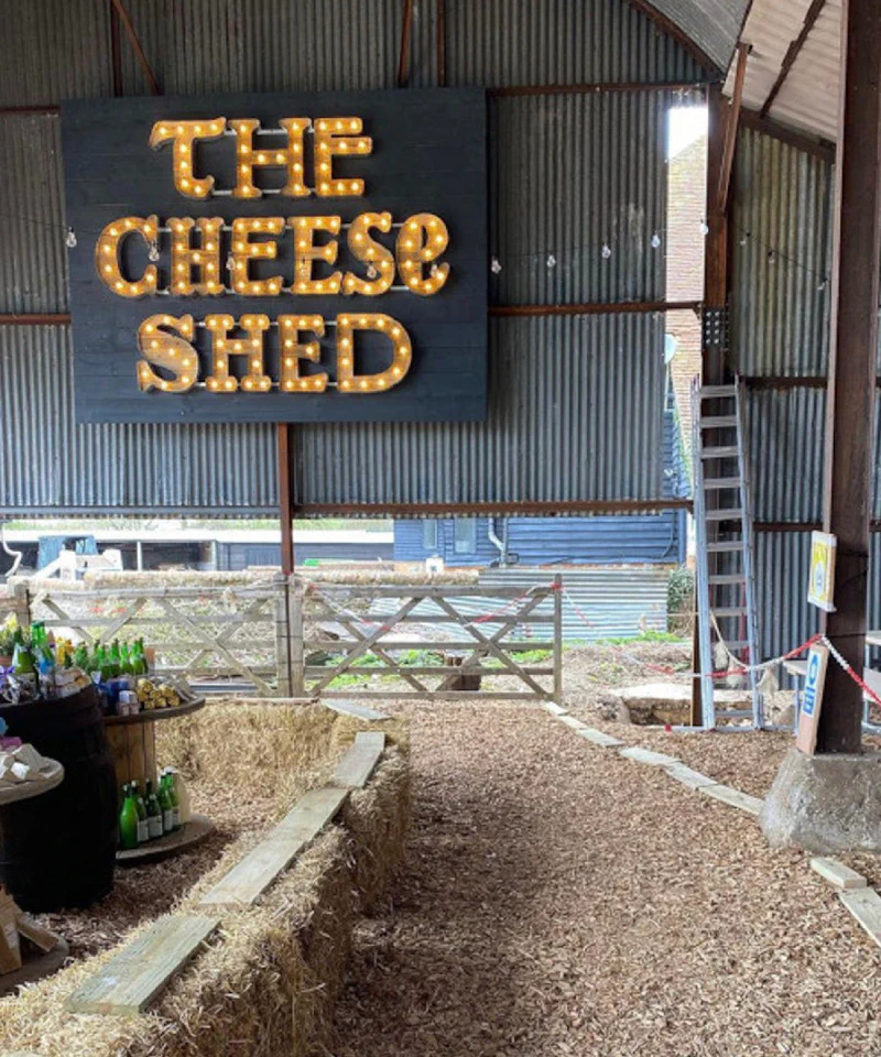 The Cheese Shed - light up letters The Cheese Shed - light up letters – Light Up Letters by Goodwin & Goodwin, London