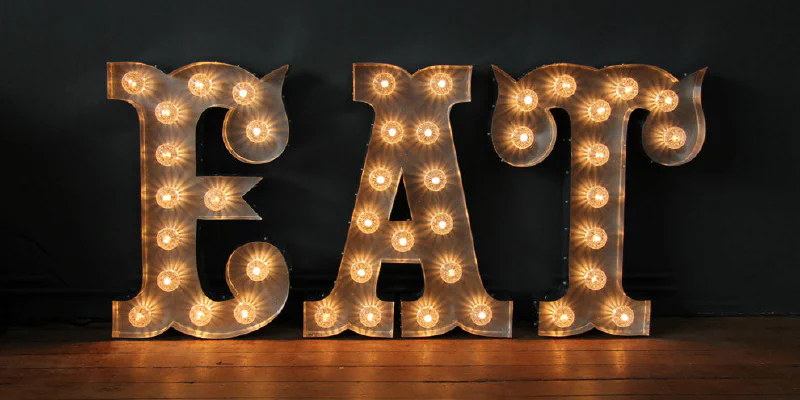 Vintage circus light letters Vintage circus light letters – Light Up Letters by Goodwin & Goodwin, London