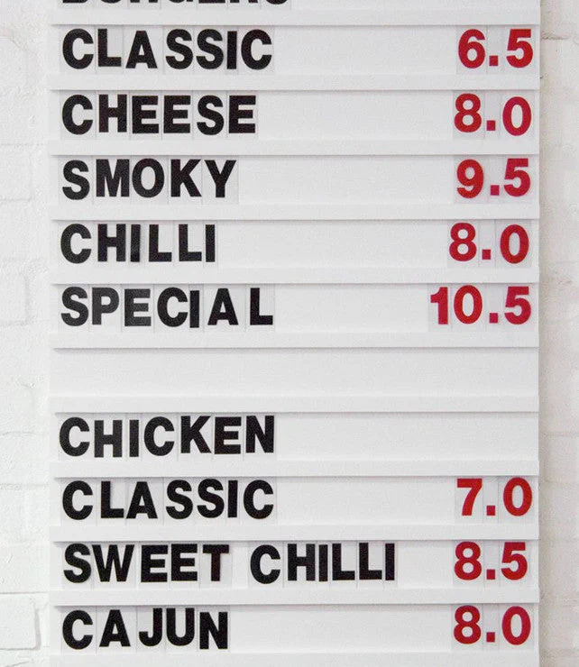 2 inch Slotted Menu Board 2 inch Slotted Menu Board – Menu Signs, Menu Boards & Menu Cases by Goodwin & Goodwin, London