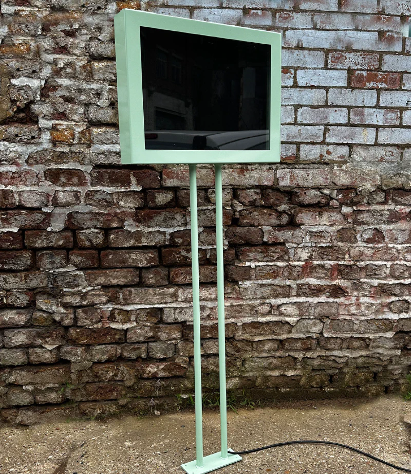 Custom Menu case on stand Custom Menu case on stand – Menu Signs, Menu Boards & Menu Cases by Goodwin & Goodwin, London