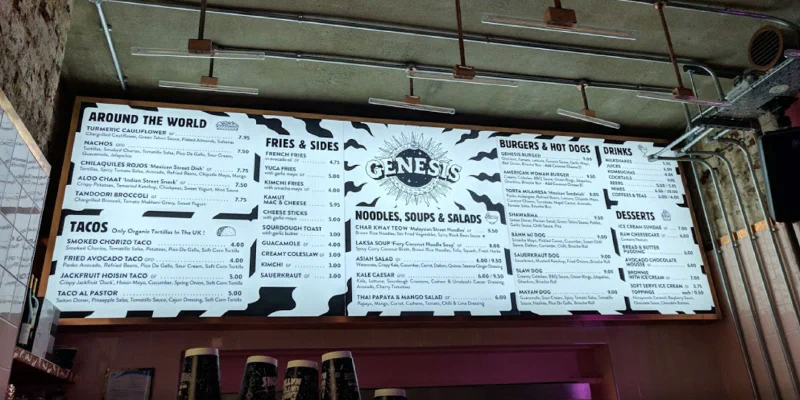 Menu Light Box Menu Light Box – Menu Signs, Menu Boards & Menu Cases by Goodwin & Goodwin, London