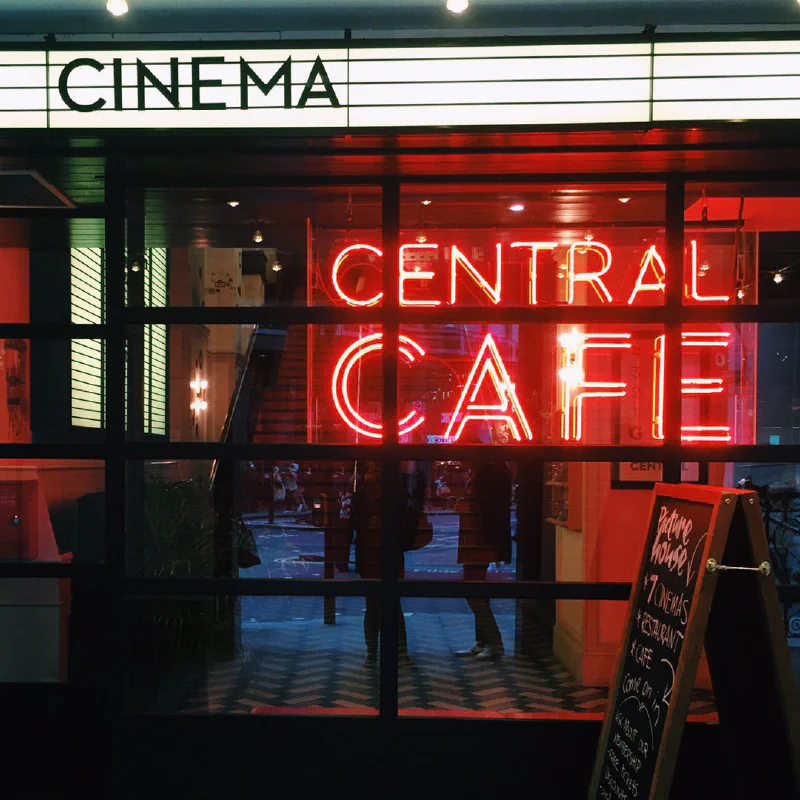 Neon Cafe Sign Neon Cafe Sign – Real Glass Neon Signs by Goodwin & Goodwin, London
