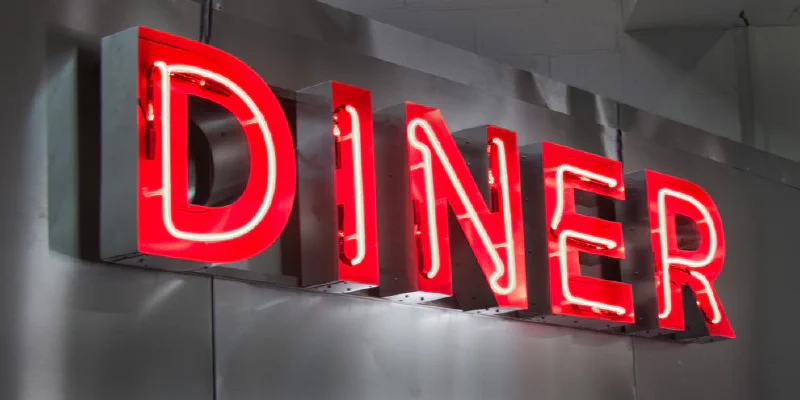 Neon Diner Sign Neon Diner Sign – Real Glass Neon Signs by Goodwin & Goodwin, London