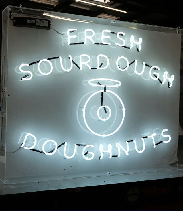 Neon Doughnut Sign Neon Doughnut Sign – Real Glass Neon Signs by Goodwin & Goodwin, London