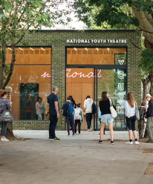 images/national_youth_theatre_sq.jpg | Signs by Sector | Goodwin & Goodwin images/national_youth_theatre_sq.jpg London - Signs by Goodwin & Goodwin