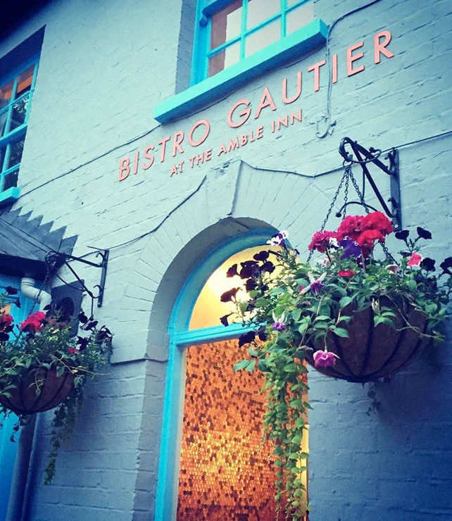 Bistro Gautier - Copper Lettering – Restaurant Signs by Goodwin & Goodwin, London
