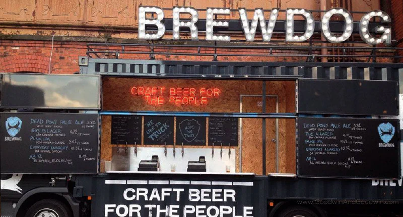 Brewdog Sign – Restaurant Signs by Goodwin & Goodwin, London