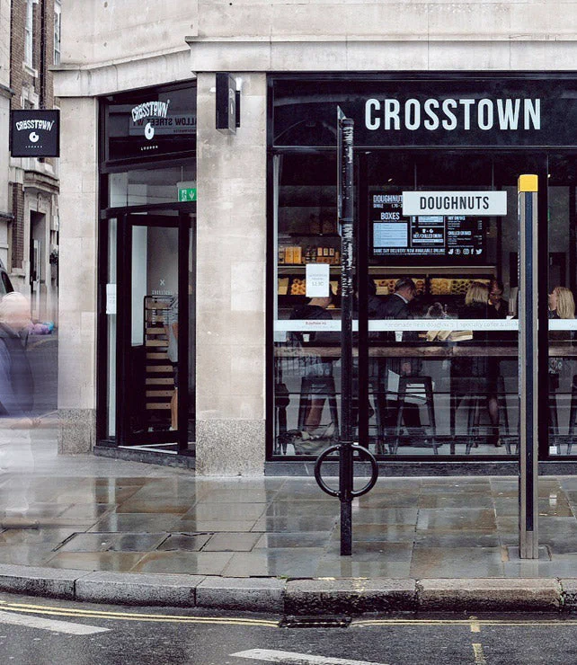 Crosstown Doughnuts - Piccadilly – Restaurant Signs by Goodwin & Goodwin, London