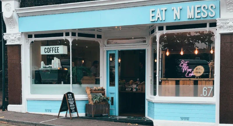 Eat N Mess – Restaurant Signs by Goodwin & Goodwin, London