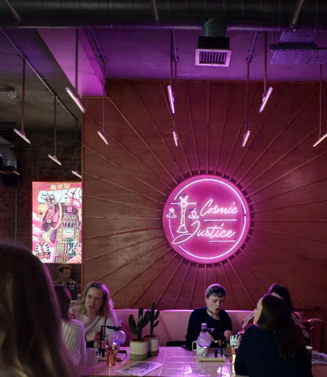 Genesis London – Restaurant Signs by Goodwin & Goodwin, London