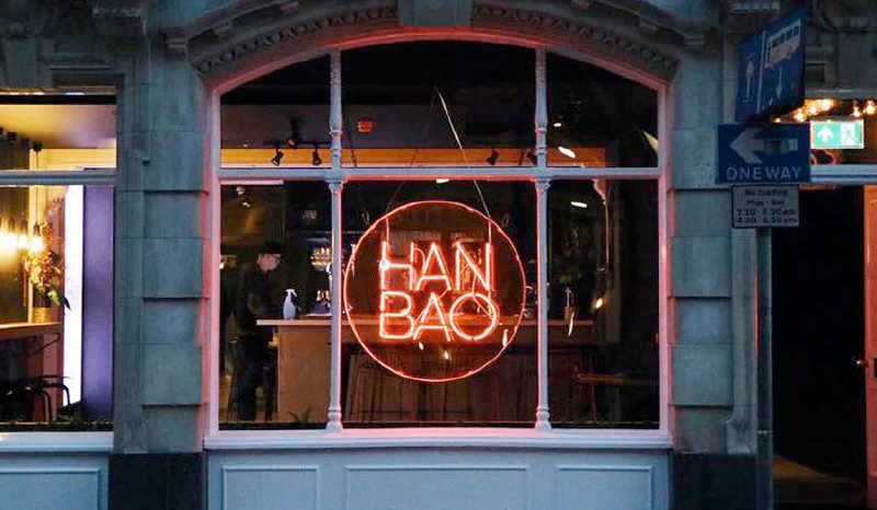 Han Bao Restaurant – Restaurant Signs by Goodwin & Goodwin, London