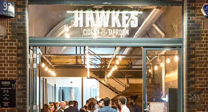 Hawkes Cider – Restaurant Signs by Goodwin & Goodwin, London