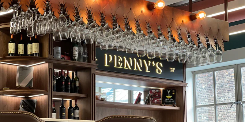 Pennys – Restaurant Signs by Goodwin & Goodwin, London