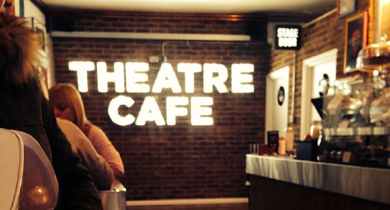 The Theatre Cafe Sign – Restaurant Signs by Goodwin & Goodwin, London