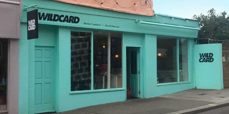 Wildcard Resturant, London – Restaurant Signs by Goodwin & Goodwin, London